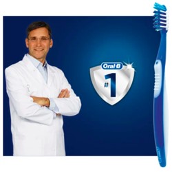 Oral-B Zahnburste medium, Орал-Б Зубная щетка Pro-Expert CrossAction, средней жесткости, 1 шт