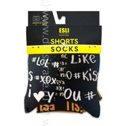 Комплект носки+трусы мужские MS001 Esli Conte Дроп