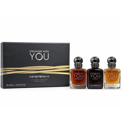Emporio Армани Stronger With You men 3x35 ml