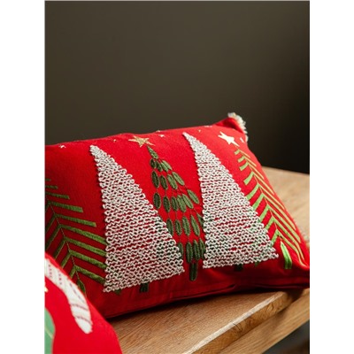 Чехол на подушку Icy forest из коллекции New Year Essential, 30х45 см