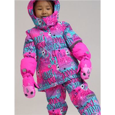 Варежки-краги для девочки