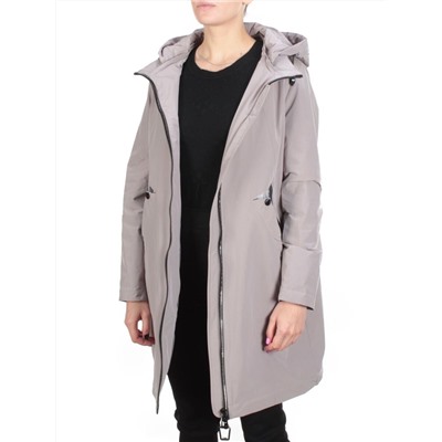 M-5199 DARK BEIGE Куртка демисезонная женская CORUSKY (100 гр. синтепон)