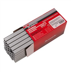 Скобы для пневматического степлера, 13 мм, ширина 1.2 мм, толщина 0.6 мм, ширина скобы 11.2 мм, 5000 шт Matrix