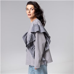 Лонгслив в стиле пэчворк, Гардеробная магия