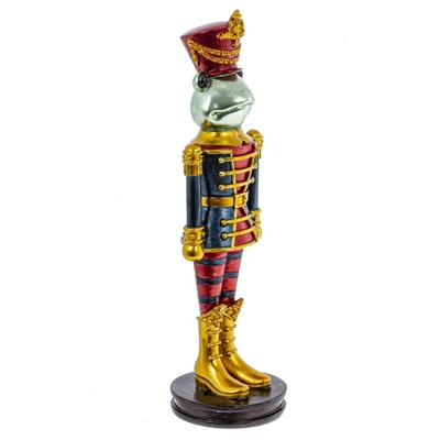 GAEM Фигурка декоративная "Солдатик-лягушонок", L7,5 W7,5 H27 см