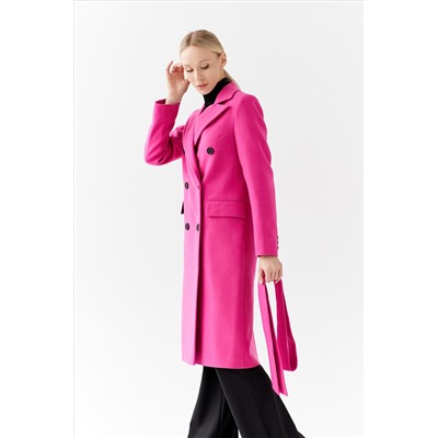 Пальто женское демисезонное 25775 (розовый)