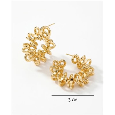 Стильные серьги