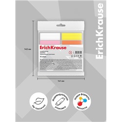 Пластилин 10 цветов 160 г Erich Krause, европодвес, экономичная упаковка