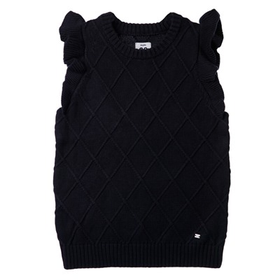 Жилет вязаный для девочки