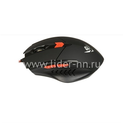 Мышь проводная NAKATOMI игровая Gaming MOG-11U 6 кнопок (черная)