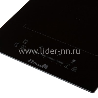 Варочная панель индукционная ELTRONIC (88-09) 2 конфорки (черная)