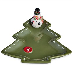 БЛЮДО СЕРВИРОВОЧНОЕ КОЛЛЕКЦИЯ "CHRISTMAS GIFT" 16*15,5*8,5 СМ