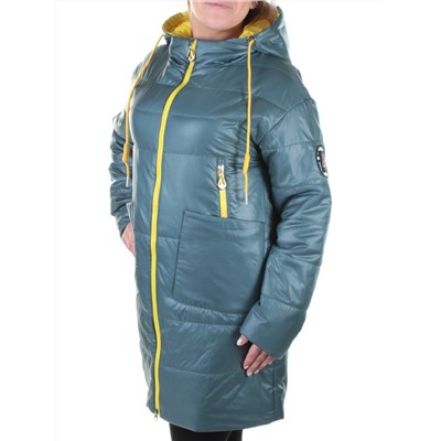 19120 GRAY/GREEN Пальто демисезонное женское AiKESDFRS