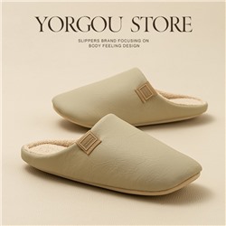 Slippers, demi-season non-slip keep warm winter footwear indoor