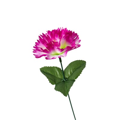 Цветы искусственные «Гвоздика», h=25 см, сиреневые