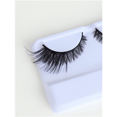 Ресницы накладные «Незабываемость», 10-18 мм, без клея, чёрные