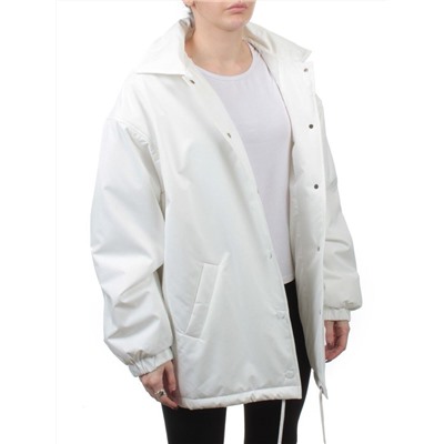 H24-216 WHITE Куртка демисезонная женская (100 гр. синтепон)