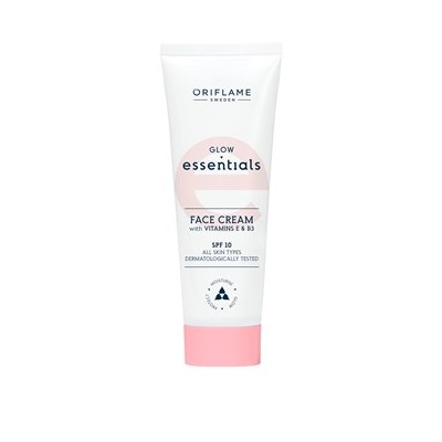 Выравнивающий крем для лица с SPF 10 Glow Essentials
