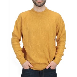 G636 YELLOW Джемпер мужской (100% шерсть)