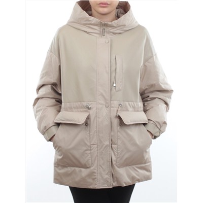 M24-211 BEIGE Куртка демисезонная женская (100 гр. синтепон)