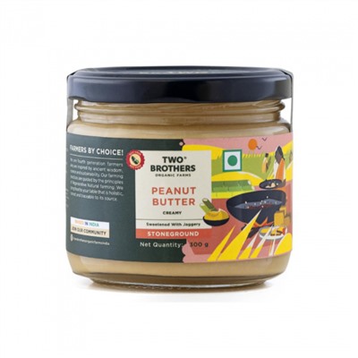 Кремовая Арахисовая паста (300 г), Peanut Butter Creamy, произв. Two Brothers
