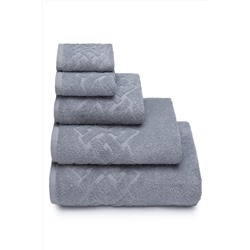 Полотенце махровое Донецкая Мануфактура Baldric / Серый