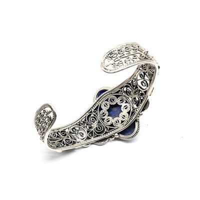 Браслет лазурит, 19 см.