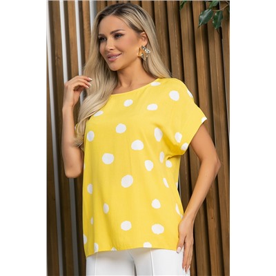 Блуза Любава (желтая) Б13150-41М