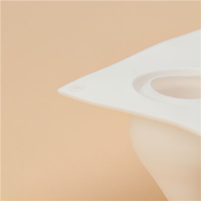 Форма для муссовых десертов и выпечки Доляна «Груша», силикон, 29.3×17.2×6.5 см, 8 ячеек (d=5.5 см), белая