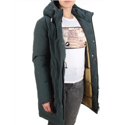 M2008 DK. GREEN Пальто зимнее женское MARIA