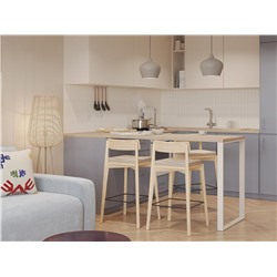 Торшер Vinger, 135 см, бежевый