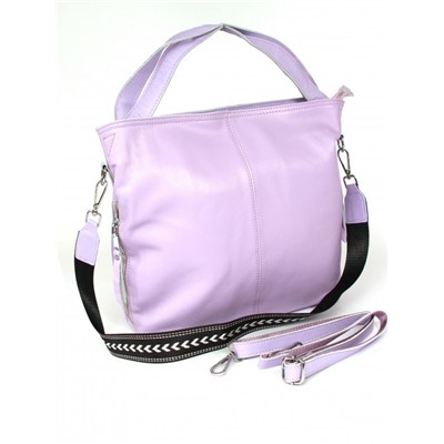 Сумка женская натуральная кожа JRP-3175,  1отд+карм/пер,  2плеч/ремня,  сирень SALE 261731