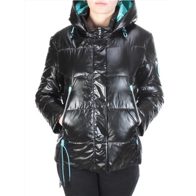 8262 BLACK Куртка демисезонная женская BAOFANI (100 гр. синтепон)