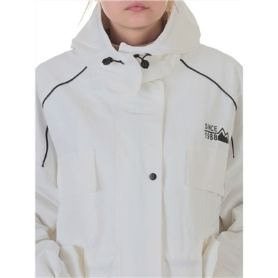 3092 WHITE Куртка демисезонная женская (100 гр. холлофайбер)