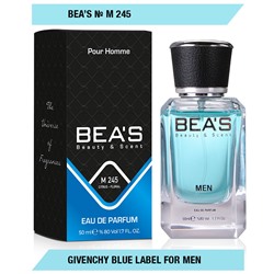 Beas M245 Givenchy Blue Label Men edp 50 ml, Парфюм мужской Beas M245 создан по мотивам аромата Givenchy Blue Label