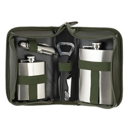 Набор с фляжкой 220 мл, 4 в 1, L12 W65 H18,5 см