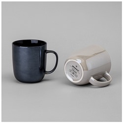 НАБОР КРУЖЕК BRONCO "GLOSS" 2 ШТ. 400 МЛ МИКС