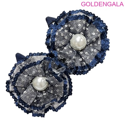 Зажимы "тик-так" для девочки 7,5х6 см 2 шт ТК2 тип 1