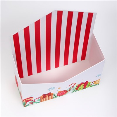 Конверт для подарка «Новогодние сладости», 18×24×7 см