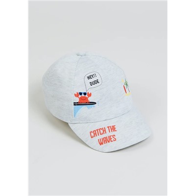 Kids Beach Print Cap (3-6yrs)
