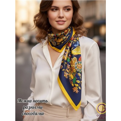 Платок шелковый Люкс "Миледи" Арт 2427/42