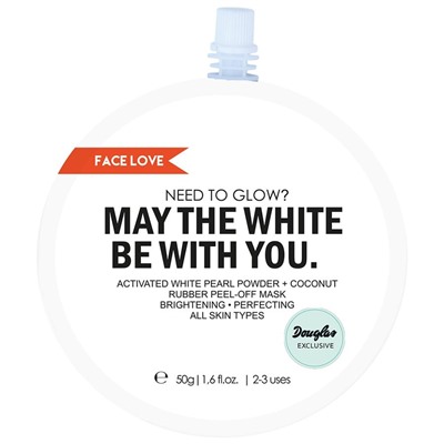 Face Love Peel-off Mask White Maske Masken, 1 шт.