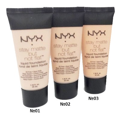 Тональный крем NYX Stay Matte But Not Flat № 2 35 ml