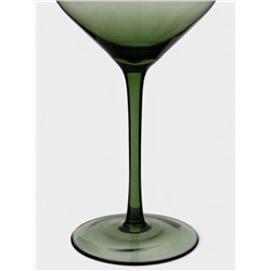 Бокал для вина Magistro «Иллюзия», 540 мл, 10×24 см, стекло, зелёный