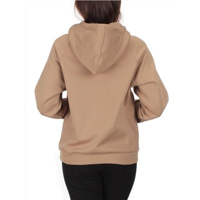 NO26 BEIGE Худи женское (90% хлопок, 10% полиэстер)