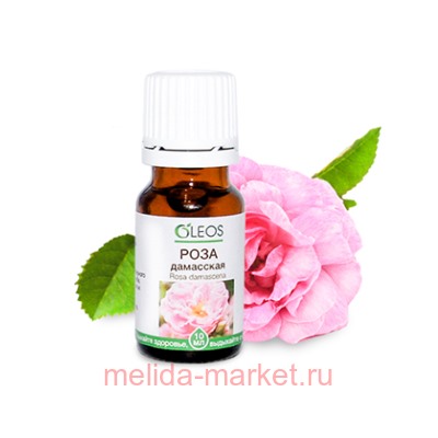ОЛЕОС МАСЛО ЭФИРНОЕ РОЗА ДАМАССКАЯ 10МЛ