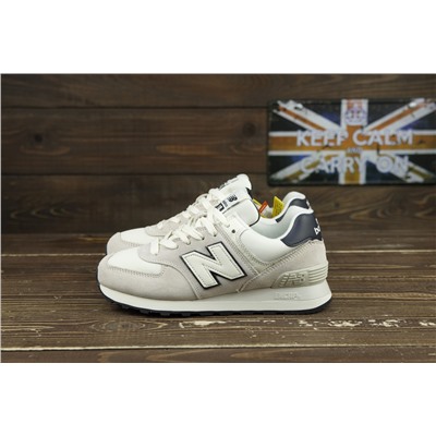 Премиальные New Balance 574 из натуральной замши