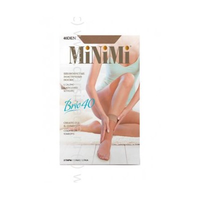 Носки женские Brio 40 MiNiMi [2 пары]