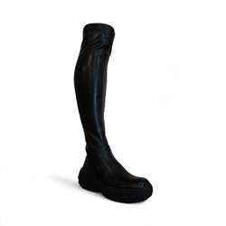 Сапоги-чулки демисезонные G1005 черные