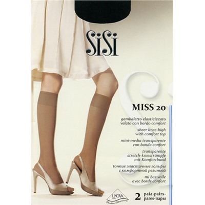 Гольфы полиамид, SiSi, Miss 20 Гольфы оптом